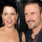 Neve Campbell and David Arquette