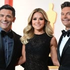 Mark Consuelos, Kelly Ripa and Ryan Seacrest