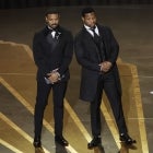 Michael B. Jordan and Jonathan Majors on stage