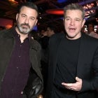 Jimmy Kimmel and Matt Damon
