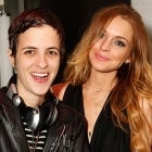 Samantha Ronson and Lindsay Lohan