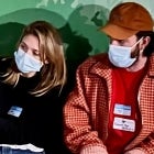 Elizabeth Olsen and Robbie Arnett