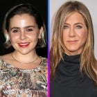 Mae Whitman and Jennifer Aniston 