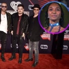 Joey Lawrence, Andrew Lawrence, and Matthew Lawrence and Chili