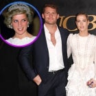 Lady Amelia Spencer, Greg Malletta and Princes Diana