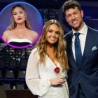 Susie Evans, Clayton Echard and Rachel Recchia 