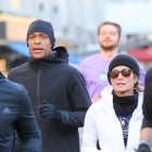 T.J. Holmes and Amy Robach Run the NYC Half Marathon