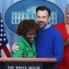 TED LASSO CAST AT WHITE HOUSE