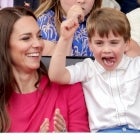 Kate Middleton and Prince Louis