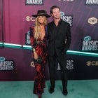 Lainey Wilson and Ian Bohen at 2023 CMT Awards