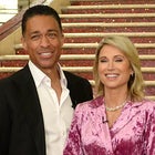 TJ Holmes and Amy Robach
