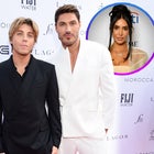 Lukas Gage, Chris Appleton and Kim Kardashian