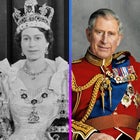 Queen Elizabeth and King Charles