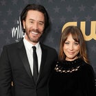 Tom Pelphrey and Kaley Cuoco