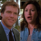 Dennis Quaid and Lisa Ann Walter