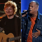 Ed Sheeran and Mike Yung