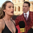 Brie Larson Learns Action Poses From John Cena (Exclusive)
