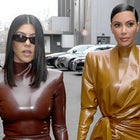 Kourtney and Kim Kardashian