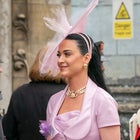 Katy Perry leaves Westminster Abbey following the coronation ceremony of King Charles III and Queen Camilla on May 6, 2023 in London, England. The Coronation of Charles III and his wife, Camilla, as King and Queen of the United Kingdom of Great Britain and Northern Ireland, and the other Commonwealth realms takes place at Westminster Abbey today. Charles acceded to the throne on 8 September 2022, upon the death of his mother, Elizabeth II.