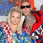 Alabama Barker and Travis Barker