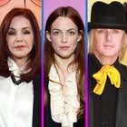 Priscilla Presley, Riley Keough and Michael Lockwood