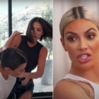 Kourtney and Kim Kardashian's fights