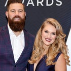 Jordan Davis and wife Kristin
