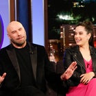 John Travolta with daughter