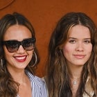 Jessica Alba and 15-Year-Old Daughter Honor Are Twins at French Open!