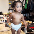 Cardi B and Offset's Son Wave Plays With $100 Bills
