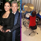 David Foster and Katharine McPhee's 2-Year-Old Son Shows Off His Impressive Drumming Skills