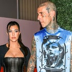 Kourtney Kardashian and Travis Barker