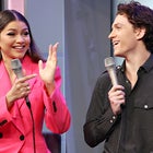 Zendaya and Tom Holland