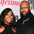 Amber Riley and Desean Black