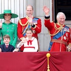 Prince Charles Trooping the Cololur