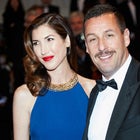 Adam Sandler with his wife Jackie