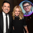Kelly Ripa, Mark Consuelos, Michael Consuelos