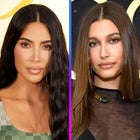 Kim Kardashian and Hailey Bieber