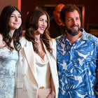 Sunny Sandler, Jackie Sandler and Adam Sandler