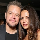 Matt Damon and Luciana Barroso