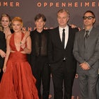 Emily Blunt, Florence Pugh, Cillian Murphy, Christopher Nolan and Robert Downey Jr. 