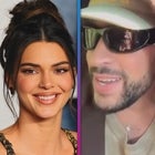Bad Bunny Seemingly Pays Tribute to Kendall Jenner Rocking 'K' Necklace