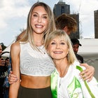 Olivia Newton-John and Chloe Lattanzi