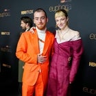 Angus Cloud and Hunter Schafer