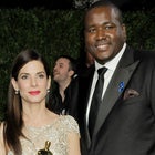 Sandra Bullock and Quinton Aaron