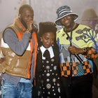  Pras Michel, Lauryn Hill, and Wyclef Jean of The Fugees