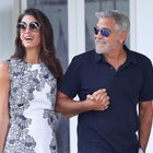 Amal and George Clooney Show Off Their Style in Venice Italy 