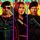 Sylvester Stallone, Megan Fox and Jason Statham