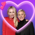Portia de Rossi and Ellen DeGeneres 
