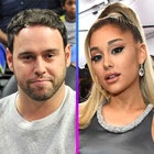 Scooter Braun and Ariana Grande
